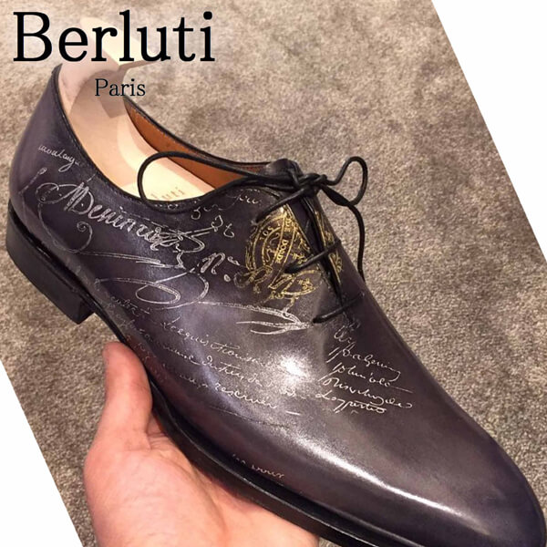 ベルルッティ靴 スーパーコピー 特注品 パティーヌ 9102104