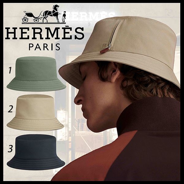 【カラバリ豊富】エルメス スーパーコピー バケットハット 帽子 3色 H222051N1W59