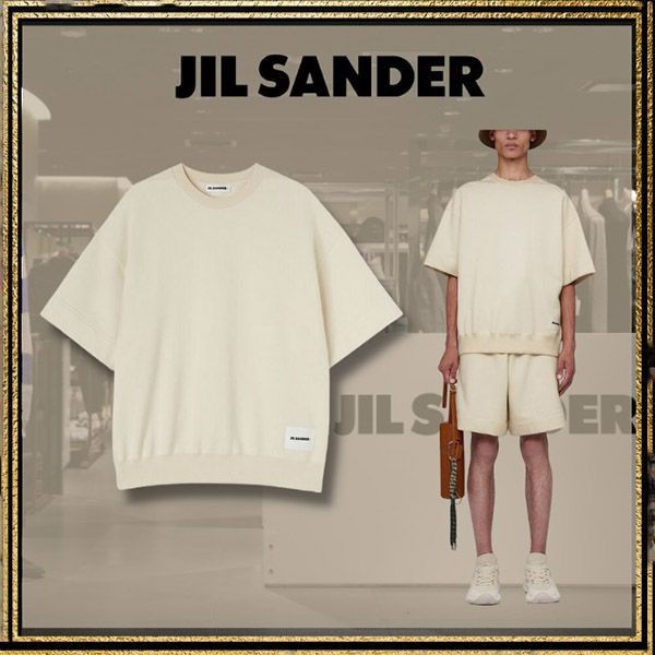 【最終セール価格！】ジルサンダー 半袖コットンスウェット Tシャツ コピー J47GC0110