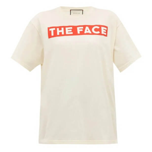 グッチコピー The Face cotton jersey Tシャツ5658067