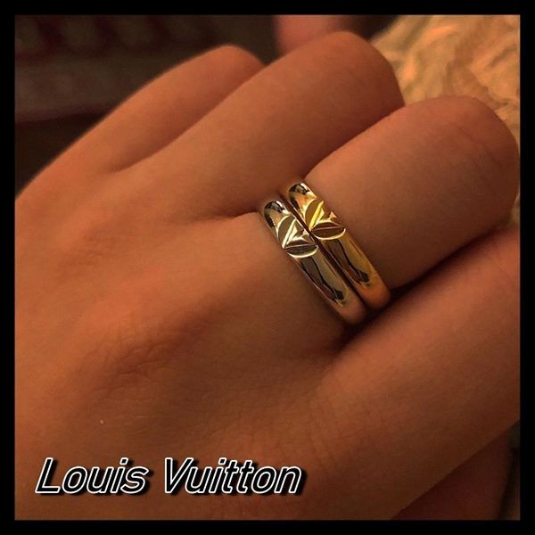 《新作★ペアリングや結婚指輪に♪》ルイヴィトン リング スーパーコピー 指輪Q9O60D