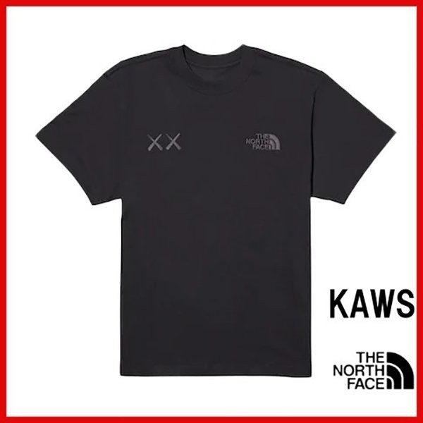 話題国内完売【コラボ】KAWS×ザ・ノースフェイス 偽物 Tシャツ