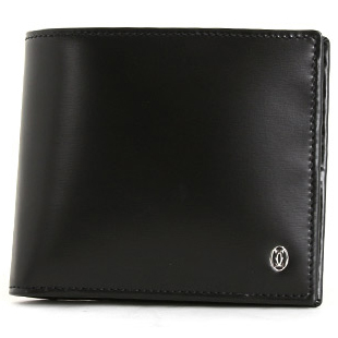 カルティエコピー カルティエ 二つ折財布【札入れ】 パシャ ブラック L3000220 メンズ
