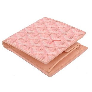 ゴヤールコピー 財布 二つ折り ピンク  GY003
