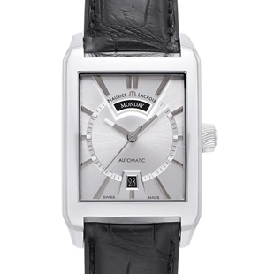 モーリスラクロア ポントス レクタンギュラー デイデイトPT6227-SS001-13E  新品 腕時計 メンズ