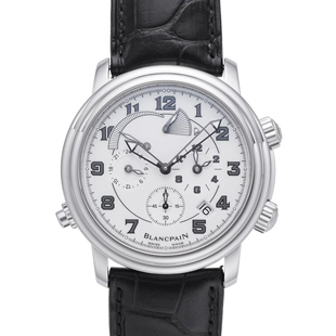 ブランパン レ・マン GMT アラーム 2041-1127M-53B 新品腕時計メンズ