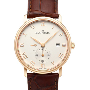 ブランパン ヴィルレ ウルトラスリム パワーリザーブ 6606-3642-55B 新品腕時計メンズ