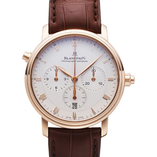ブランパン ヴィルレ スプリットセコンド クロノグラフ 6086-3642-55B 新品腕時計メンズ