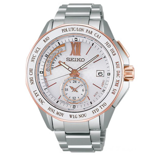 セイコー ブライツ ソーラー電波 ワールドタイム Executive Line SAGA142 新品 腕時計 メンズ
