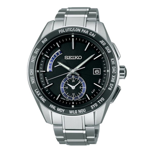 セイコー ブライツ ソーラー電波時計 ワールドタイム SAGA179 新品 腕時計 メンズ