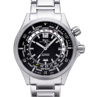 ボールウォッチ エンジニアマスターII ダイバー ワールドタイム DG2022A-SAJ-BK 新品 腕時計 メンズ 送料無料