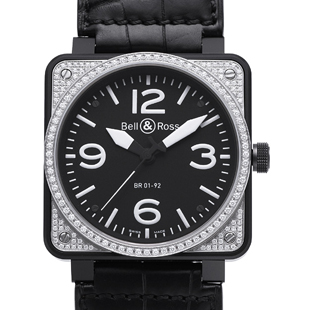 ベル&ロス BR01－92 トップダイアモンド BR01-92 TOPDIAMOND-CARBON 新品 腕時計 メンズ 送料無料