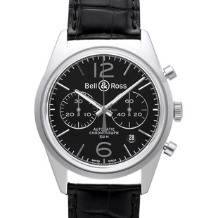 ベル＆ロス BR126 オフィサー ブラック BR126 OFFICER BLACK 新品腕時計メンズ送料無料