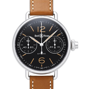 ベル＆ロス WW1 クロノグラフ モノプッシャー V-WW1-MONO-HERI-CA 新品腕時計メンズ送料無料