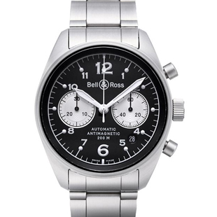 ベル＆ロス ヴィンテージ 126 VINTAGE126BW-M 新品腕時計メンズ