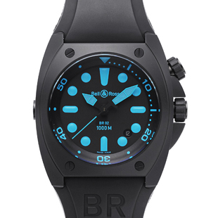 ベル&ロス BR02-92 ブルー BR02-92 BLUE-R 新品腕時計メンズ送料無料