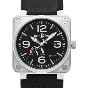 ベル＆ロス BR01-97 パワーリザーブ BR01-97B-CA 新品腕時計メンズ送料無料
