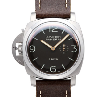 パネライ ルミノール1950 レフトハンド 8デイズ チタニオ PAM00368 新品腕時計メンズ送料無料