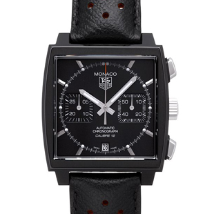 タグ・ホイヤー モナコ クロノグラフ ACM ブラックスティール CAW211M.FC6324 新品腕時計メンズ送料無料
