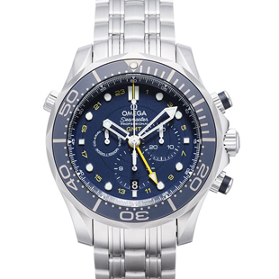オメガ シーマスター300 コーアクシャル GMT クロノグラフ 212.30.44.52.03.001 新品 腕時計 メンズ 送料無料