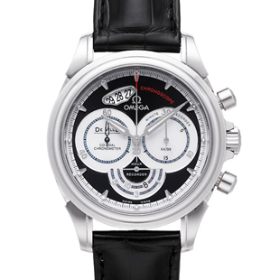 オメガ デ・ヴィル クロノスコープ コーアクシャル パラジウム 4630.53.31 新品腕時計メンズ
