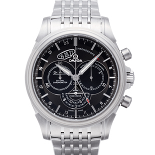 オメガ デ・ヴィル クロノスコープ コーアクシャル GMT 422.10.44.52.13.001 新品腕時計メンズ