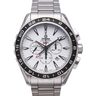 オメガ シーマスター アクアテラ GMT クロノグラフ 231.10.44.52.04.001 新品腕時計メンズ送料無料