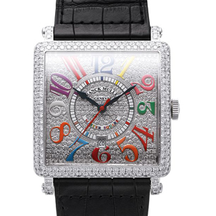 フランクミュラー マスタースクエア キング カラードリーム 6000KSC DT V D CD 新品 腕時計メンズ