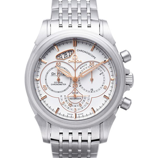 オメガ デ・ヴィル クロノスコープ コーアクシャル GMT 422.10.41.50.04.001 新品腕時計メンズ