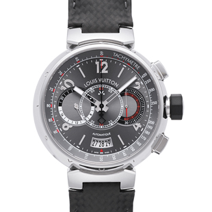 ルイ・ヴィトン タンブール クロノグラフ ヴォワイヤージュ リミテッド Q102N0 新品 腕時計 メンズ 送料無料