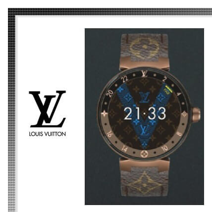 ★雑誌掲載★ルイヴィトン x デジタル時計 コピー タンブール ホライゾン QA052Z