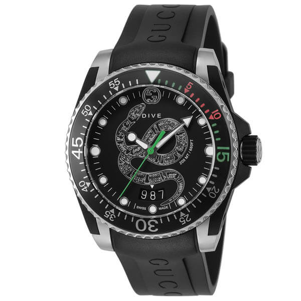 グッチ(グッチ) スーパーコピー メンズ腕時計 YA136323 ダイブ