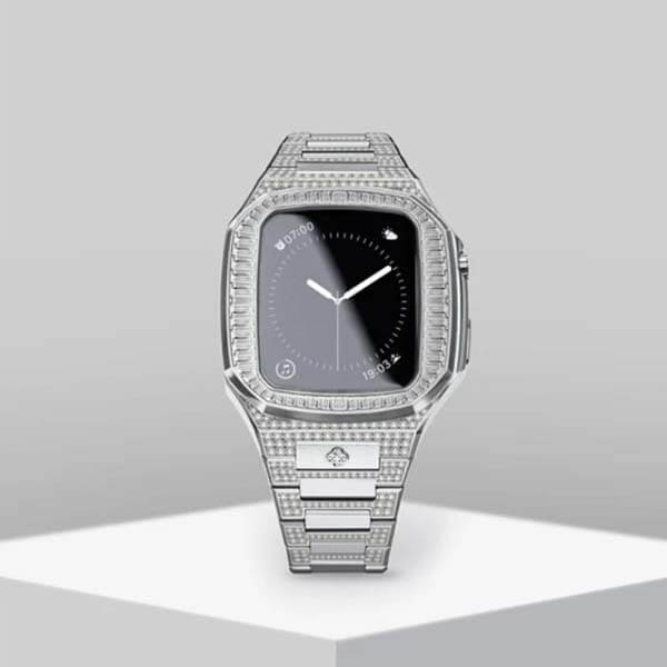 一目惚れ♪ゴールデンコンセプト スーパーコピー Apple Watch Case - EV40 - Iced Silver 21071904