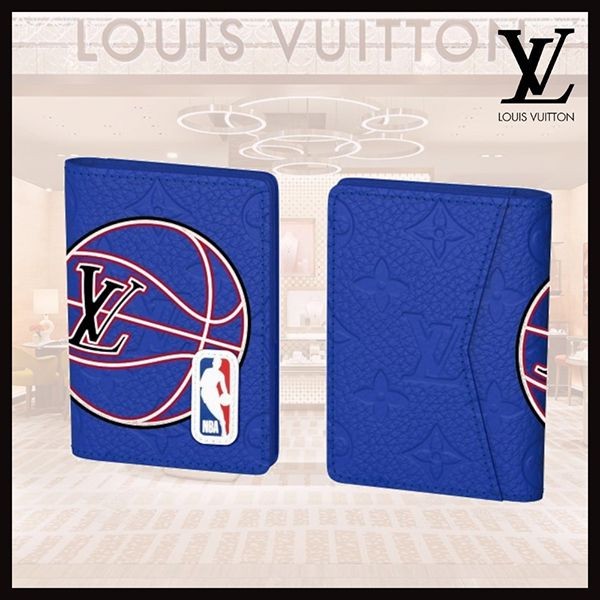 【NBAコラボ・限定】ルイヴィトン カードケース 折り畳み財布 コピー M81663